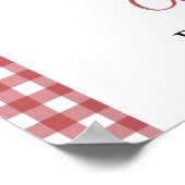 新市場クリスマスブライダルシャワー歓迎 ポスター (角)