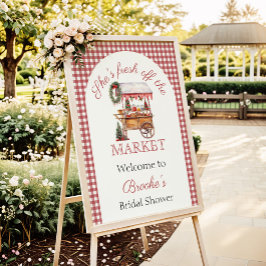 新市場クリスマスブライダルシャワー歓迎 ポスター