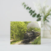 新希望蒸気機関番号40 ポストカード (スタンド正面)