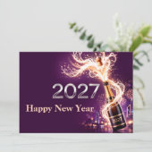新年あけましておめでとうございます2027年 カード (スタンド正面)