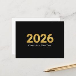 新年あけましておめでとうございます 2026 ポストカード