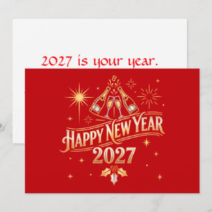 新年あけましておめでとうございます 2027 カード