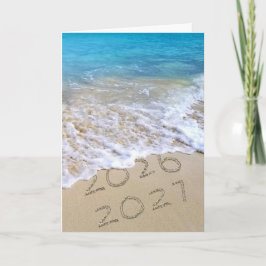 新年あけましておめでとうございます 2027 海のビーチ シーズンカード