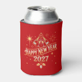 新年あけましておめでとうございます 2027 缶クーラー (缶正面)