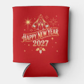 新年あけましておめでとうございます 2027 缶クーラー (正面)