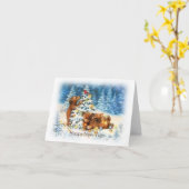 新年おめでとうございます カード (黄色い花)