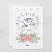 新年おめでとうございます シーズンカード (裏面)