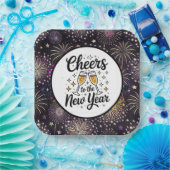 新年おめでとうございます ペーパープレート (パーティー)