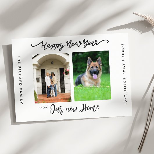 新年おめでとうございます。感動のお知らせ 案内状