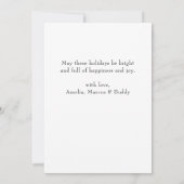 新年おめでとうカラフル2モダン枚 カード (裏面)