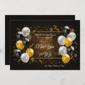 新年おめでとうグリーティングカード シーズンカード (正面/裏面)