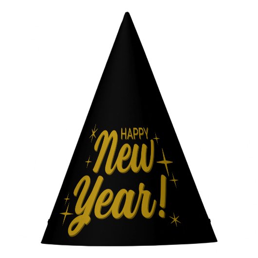 新年おめでとうハット パーティーハット (正面)