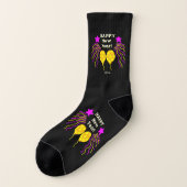 新年おめでとう小靴下 ソックス (左外側)