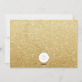 新年おめでとう筆の台本書道写真 シーズンカード (裏面)