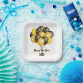 新年おめでとう2023 ペーパープレート (パーティー)