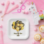 新年おめでとう2023 ペーパープレート (パーティー)