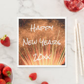 新年おめでとう20xx花火 スタンダードランチョンナプキン (インサイチュ)