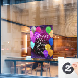 新年おめでとう ウィンドウサイン