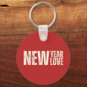 新年おめでとう キーホルダー (正面)