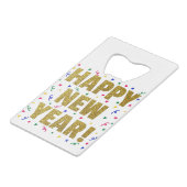 新年おめでとう クレジットカード栓抜き (裏面アングル)