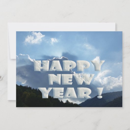 新年おめでとう! シーズンカード (正面)