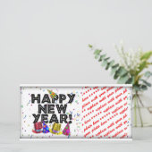 新年おめでとう シーズンカード (スタンド正面)