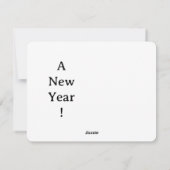 新年おめでとう！ シーズンカード (裏面)