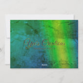 新年おめでとう シーズンカード (裏面)