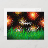 新年おめでとう! シーズンポストカード (正面/裏面)