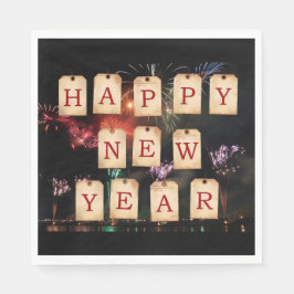 新年おめでとう スタンダードランチョンナプキン
