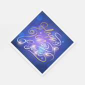 新年おめでとう スタンダードランチョンナプキン (角)