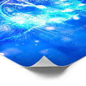 新年おめでとう スリップリージョーの大きな輝くポケットウォッチ 同性愛者の誇り ギフト LGBTQI ポスター (角)