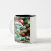 新年おめでとう ツートーンマグカップ (正面左)