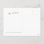 新年おめでとう。テディベア. シーズンポストカード (裏面)