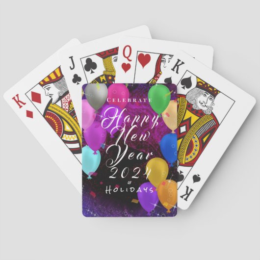 新年おめでとう トランプ (裏面)