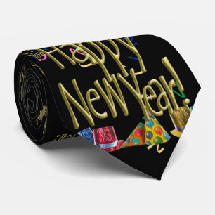 新年おめでとう ネクタイ