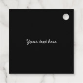 新年おめでとう –  フェイバータグ (裏面)