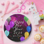 新年おめでとう ペーパープレート (パーティー)