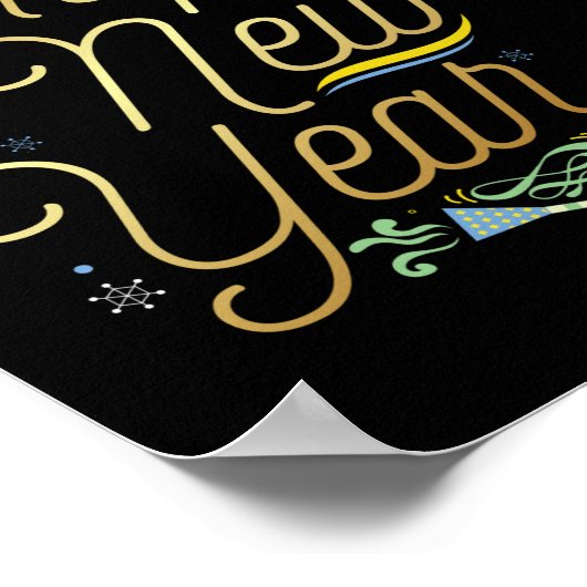 新年おめでとう ポスター (角)