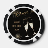 新年おめでとう ポーカーチップ (裏面)