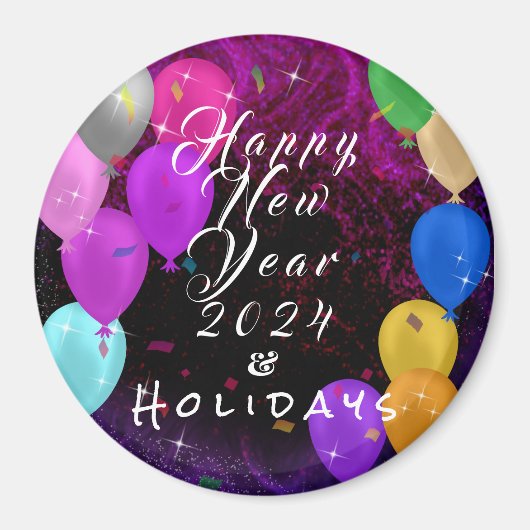 新年おめでとう マグネット (正面)