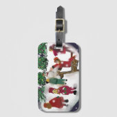 新年おめでとう ラゲッジタグ (正面縦)