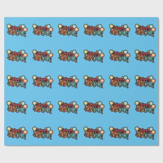 新年おめでとう ラッピングペーパー (フラット)