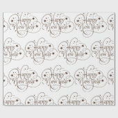 新年おめでとう ラッピングペーパー (フラット)