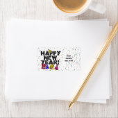 新年おめでとう ラベル (インサイチュ)