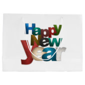 新年おめでとう ラージペーパーバッグ (裏面)