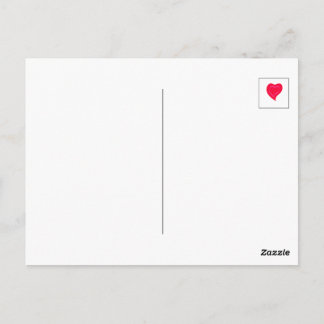 新年おめでとう~リボンハート~ ポストカード