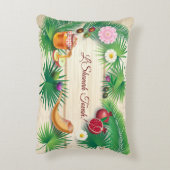 新年おめでとう！ロシュ・ハシャナ・ハニー&アップル アクセントクッション (裏面(縦))