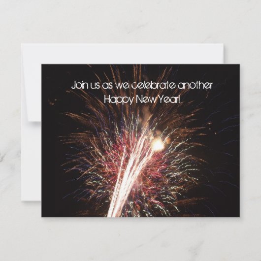 新年おめでとう 招待状 (正面)