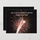 新年おめでとう 招待状 (正面/裏面)